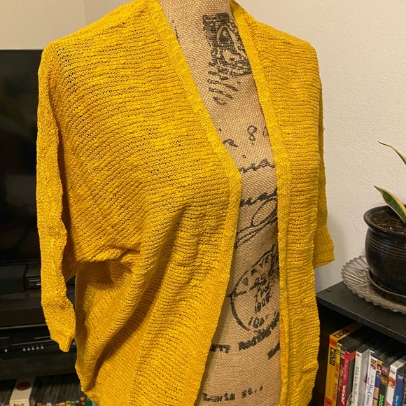 NWT Old Navy Mustard Cardigan - Picture 6 of 7